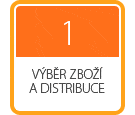 Krok 1 (aktu�ln�): V�b�r zbo�� a distribuce