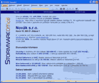 Ovl�dac� plocha programu POHODA