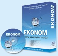 Účetní a evidenční systém EKONOM | snadnější účtování pro každého Krabice a CD - účetní a evidenční systém EKONOM